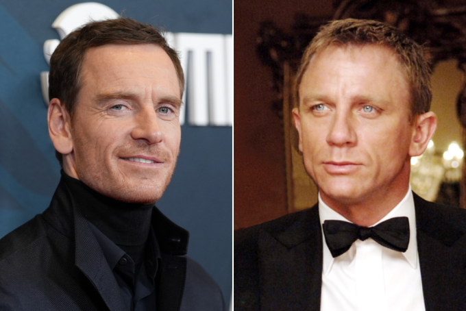 Michael Fassbender and Daniel Craig